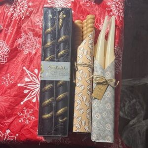 Elegant Tapered Candle Set